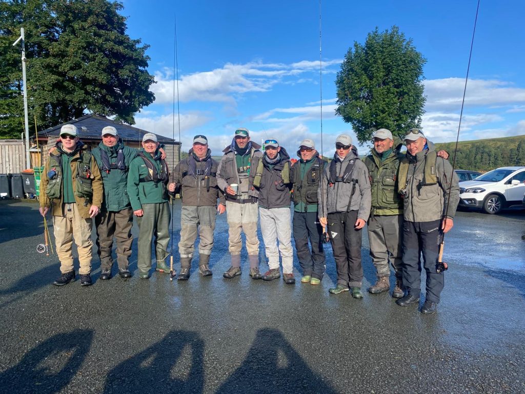 Irish Team Menbers in Llyn Clywedog